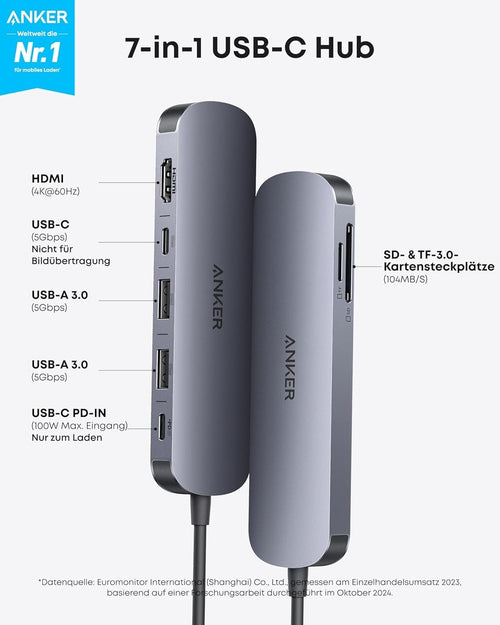 Hub USB-C Anker Nano