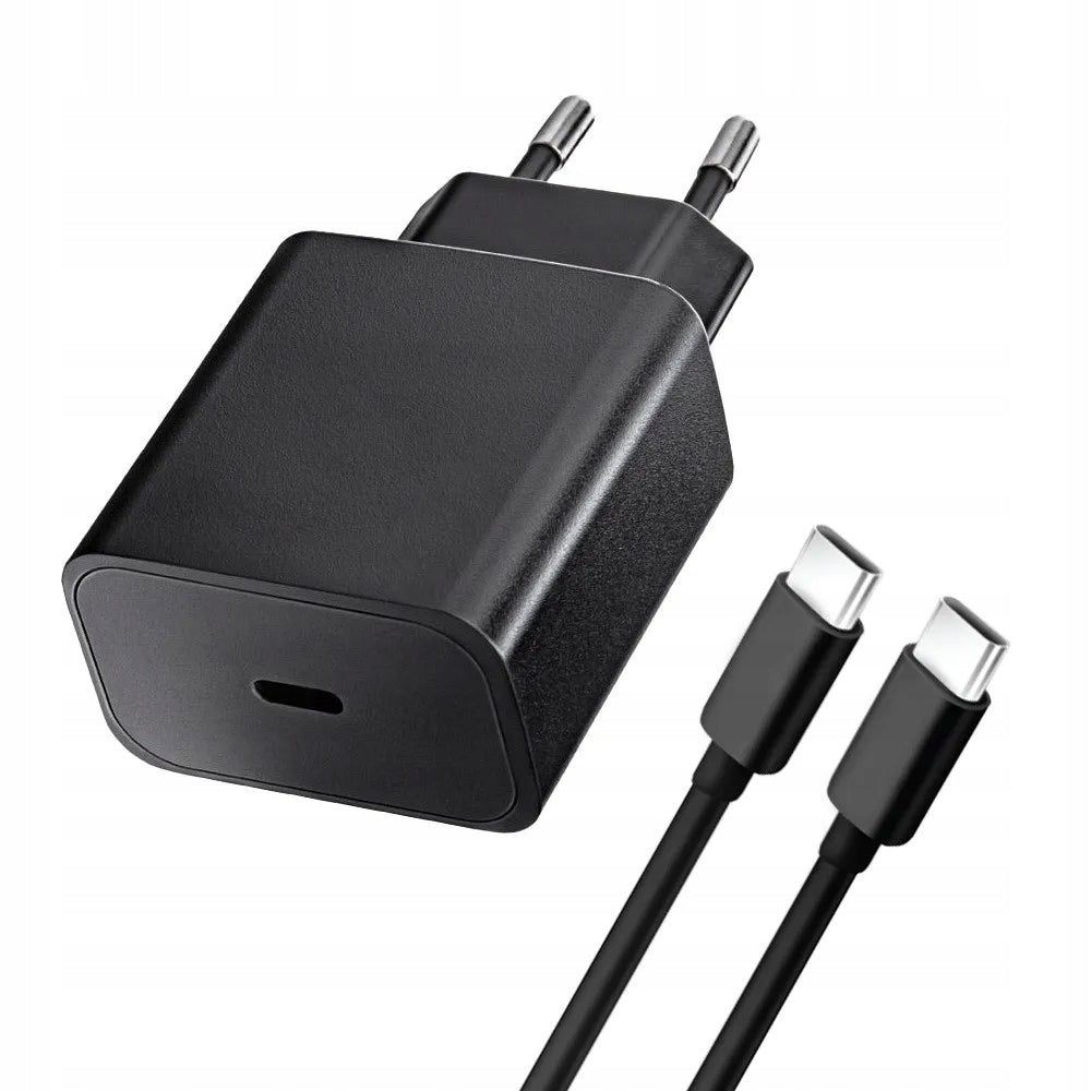 Ładowarka USB-C, Wsparcie Bardzo Szybkiego Ładowania + Kabel
