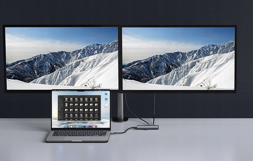 Hub USB-C Ugreen, 6 w 1, Wsparcie Dla Dwóch Monitorów